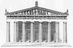 Parthenon-East side